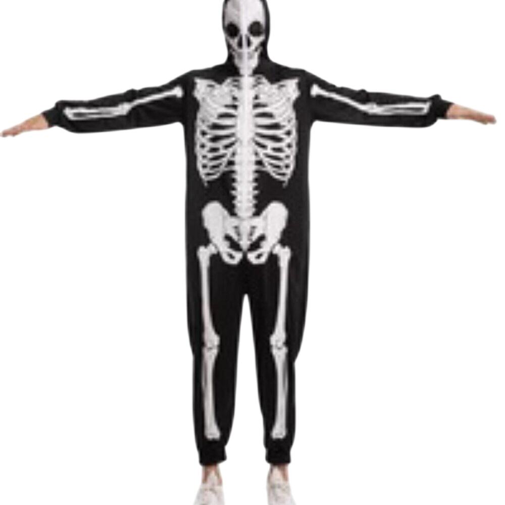 Spooktacular Creations Skeleton Jumpsuit For Adults Size XL